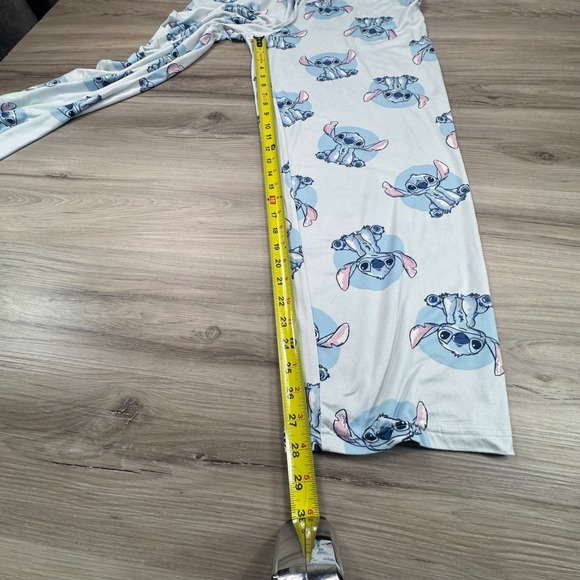 Disney Stitch Pajamas Sleepwear Set Long Sleeve Top Pants Women's Size M - Picture 12 of 16